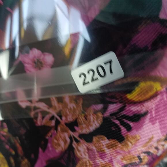 INC Swim Trunks Men Medium Pink Baroque Paisley Drawstring Lined - Picture 6 of 6